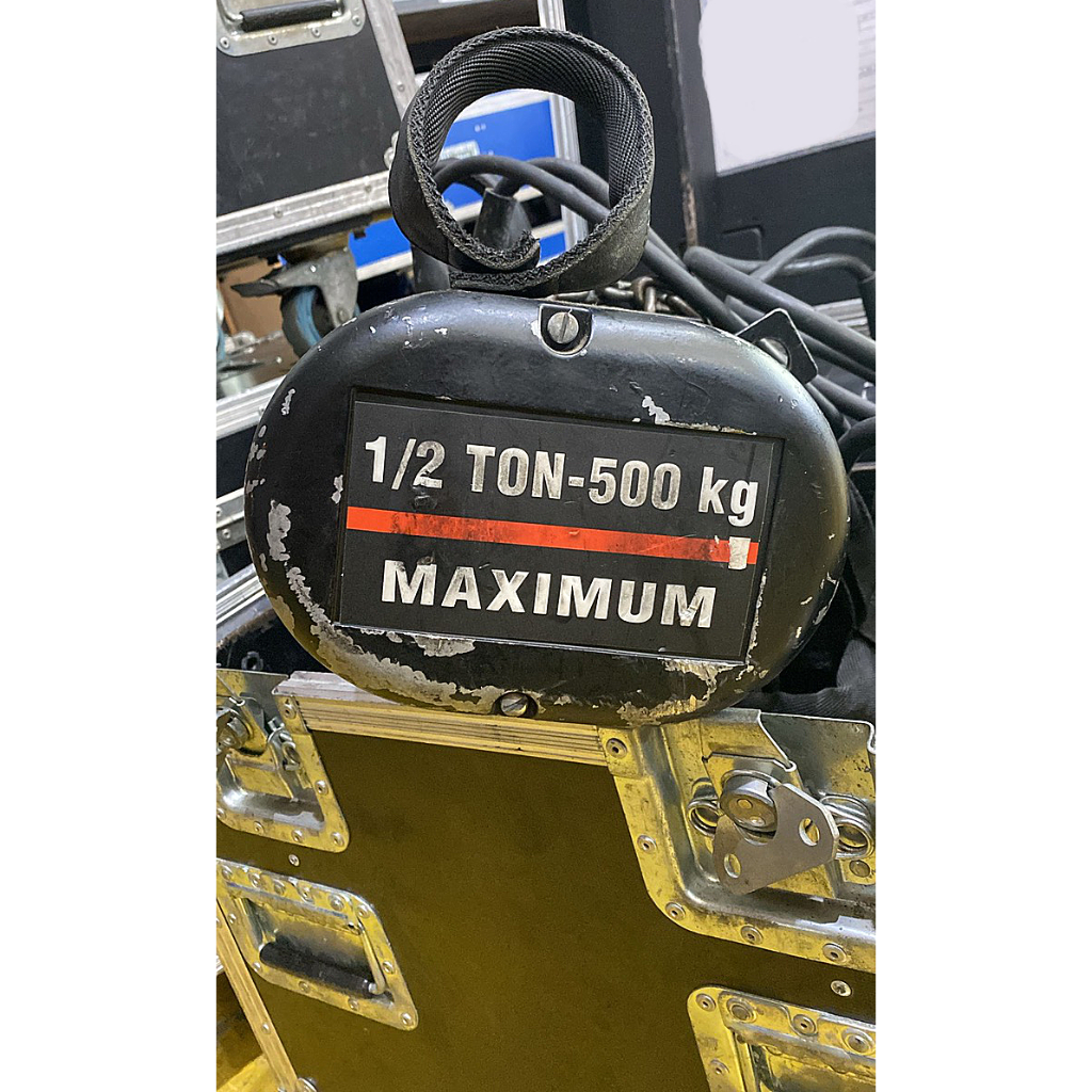 CM Lodestar 0.5T 500kg Chain Motor LV-3ph (19m chain)