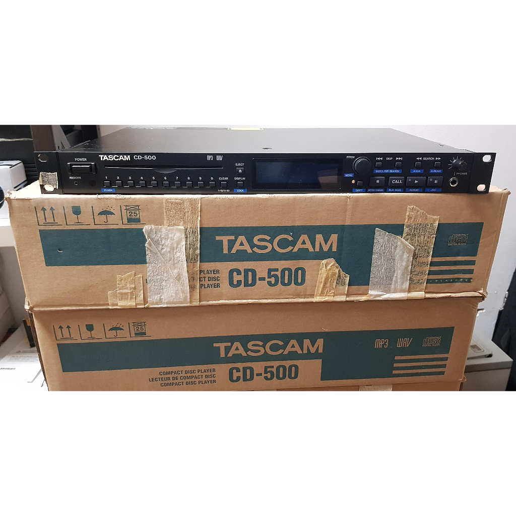 Tascam CD500 Single-rackspace CD Player