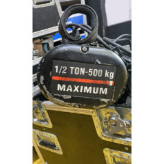 CM Lodestar 0.5T 500kg Chain Motor LV-3ph (19m chain)