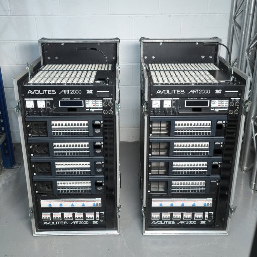 Avolites Art2000 48-Way Hot Rack and Dim Rack Package