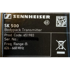 Sennheiser EW300 G3 Freq. Range -B Package