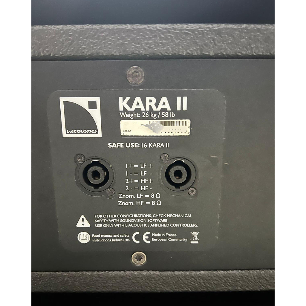 L-Acoustics KARA II and LA12x Package