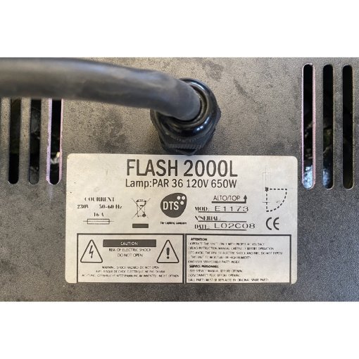 DTS Flash 2000L 2-Lite Blinder Lighting Fixture