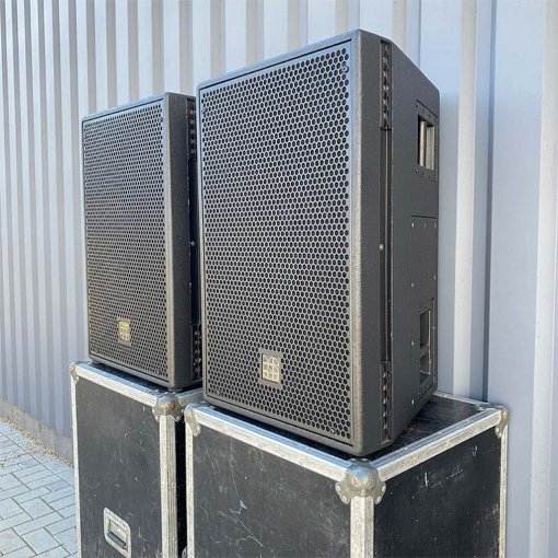 Logic Systems CS 1296 compact, fully horn loaded, passive mid/top enclosure