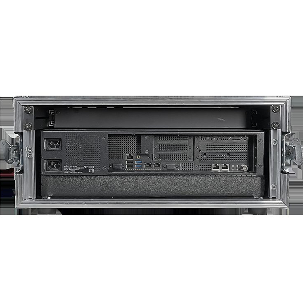 AV STUMPFL Pixera Two Quad is a compact 2U media server system