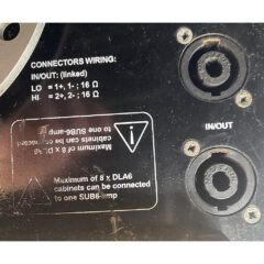 Audio Performance DLA6 and SB800 Package