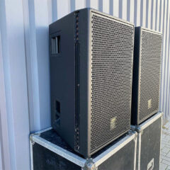 Logic Systems CS 1296 compact, fully horn loaded, passive mid/top enclosure