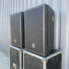 Logic Systems CS 1296 compact, fully horn loaded, passive mid/top enclosure
