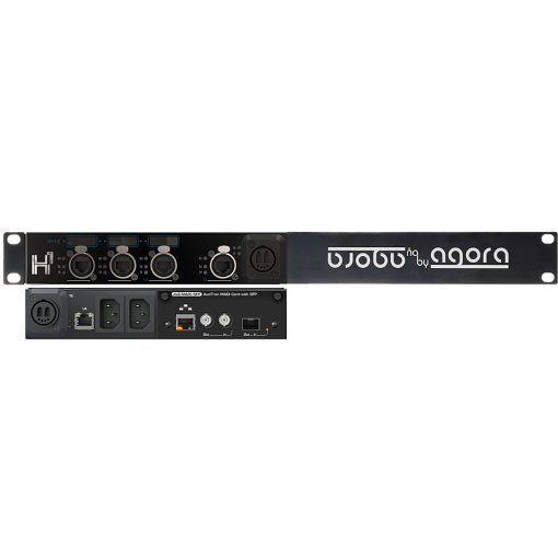 Agora H1 - 1G switch + DANTE audio bridge