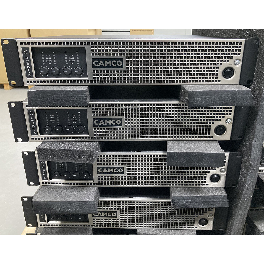 Camco Q-Power 10 4 channel, high output power amplifier