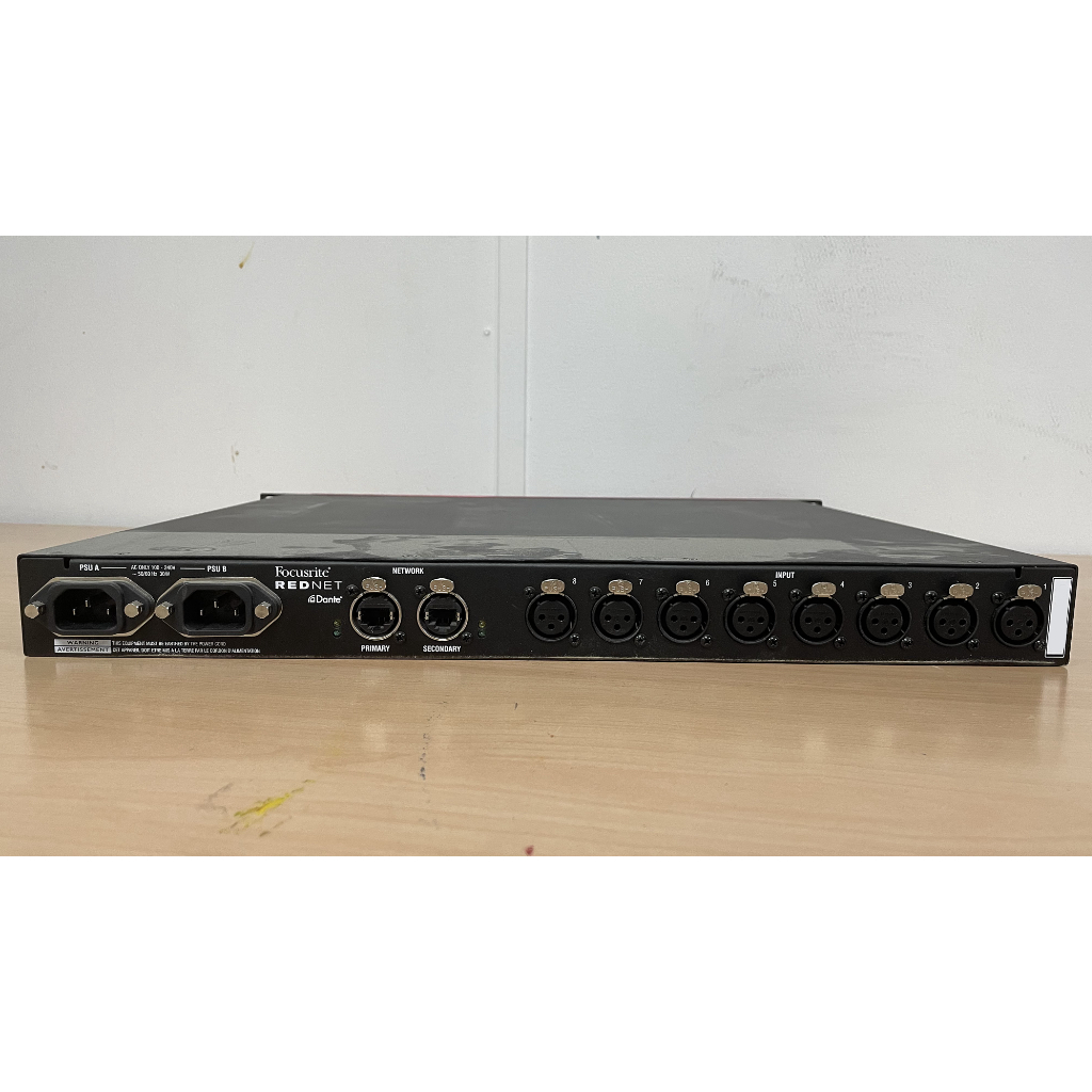 Focusrite RedNet MP8R 8-channel remote-controlled mic pre