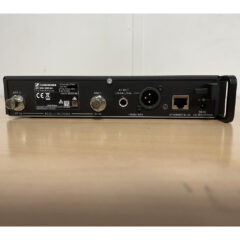 Sennheiser EM 300-500 G4 True diversity half-rack receiver in a full-metal housing with intuitive OLED display
