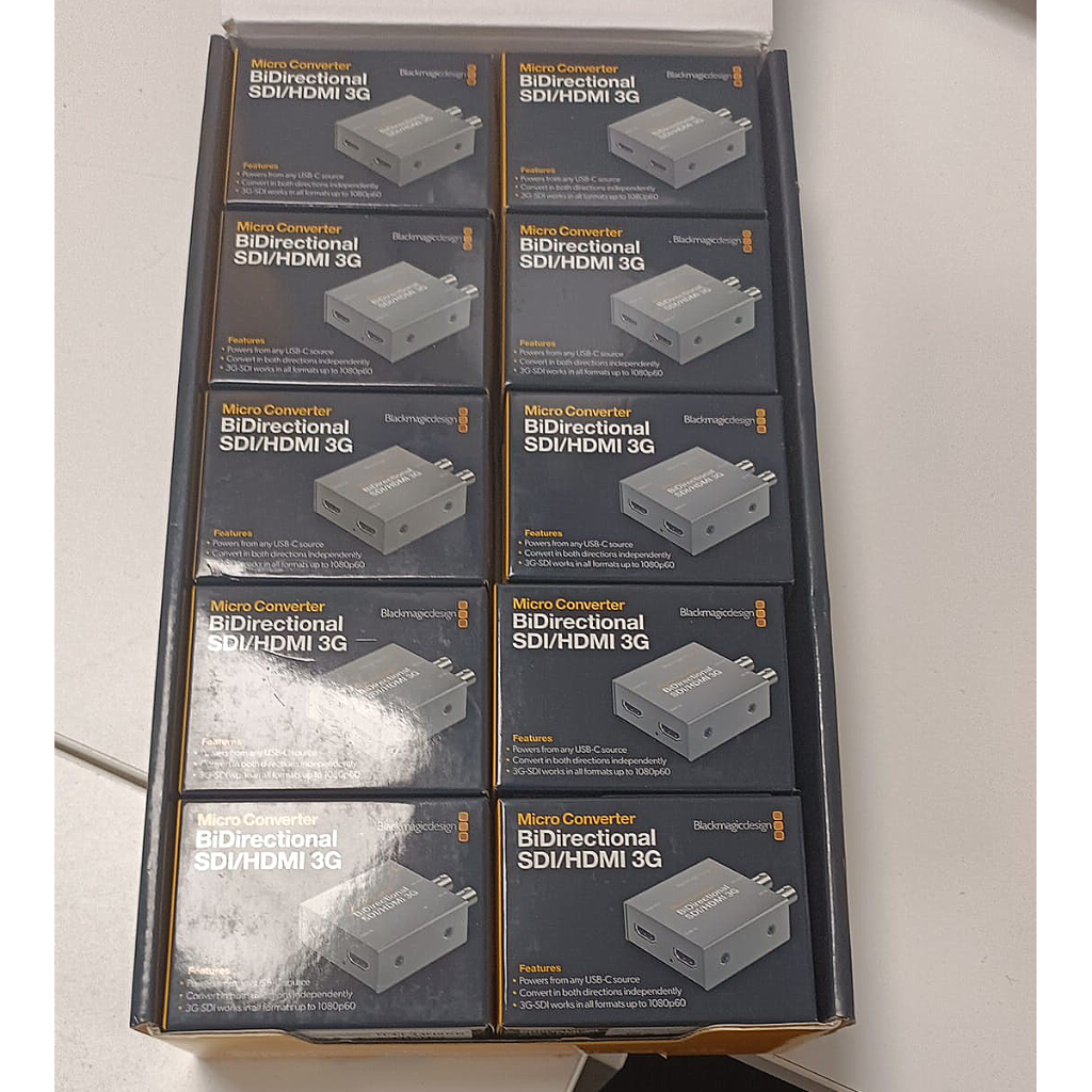 BlackMagic Design Mini Converter Analog to SDI and BiDirectional SDI/HDMI Micro Converter Package