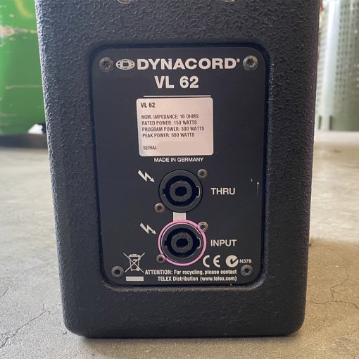 Dynacord VL62 2-way full-range cabinet
