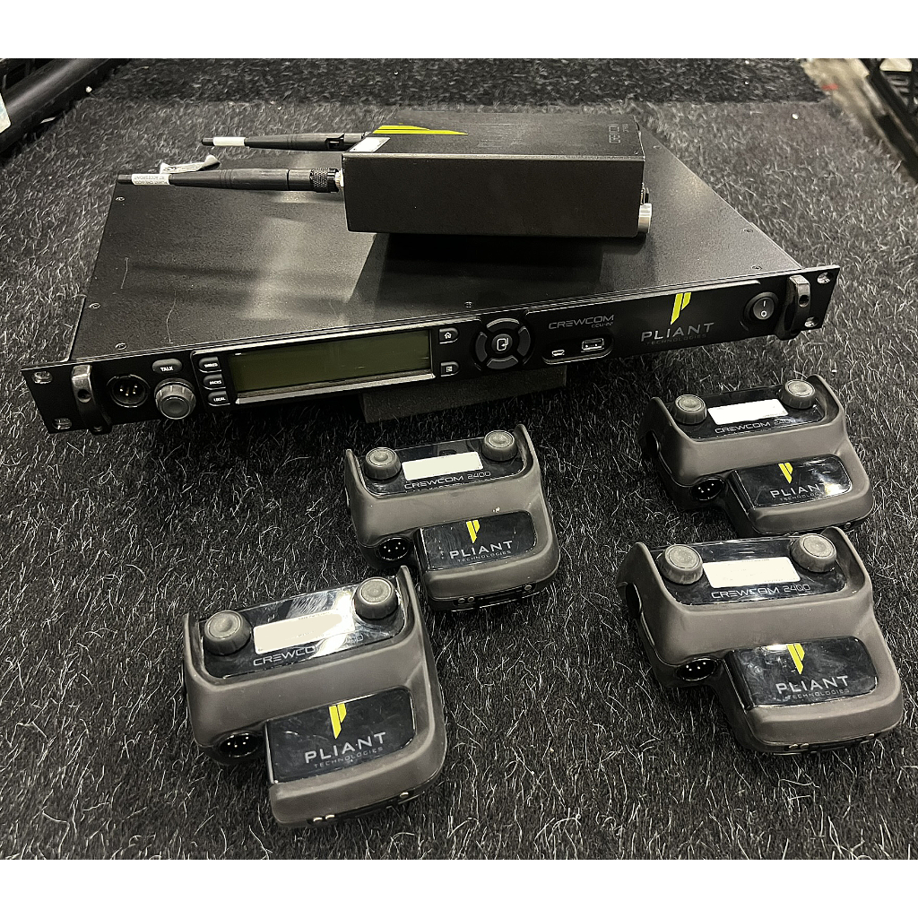 Pliant and Crewcom Intercom Package