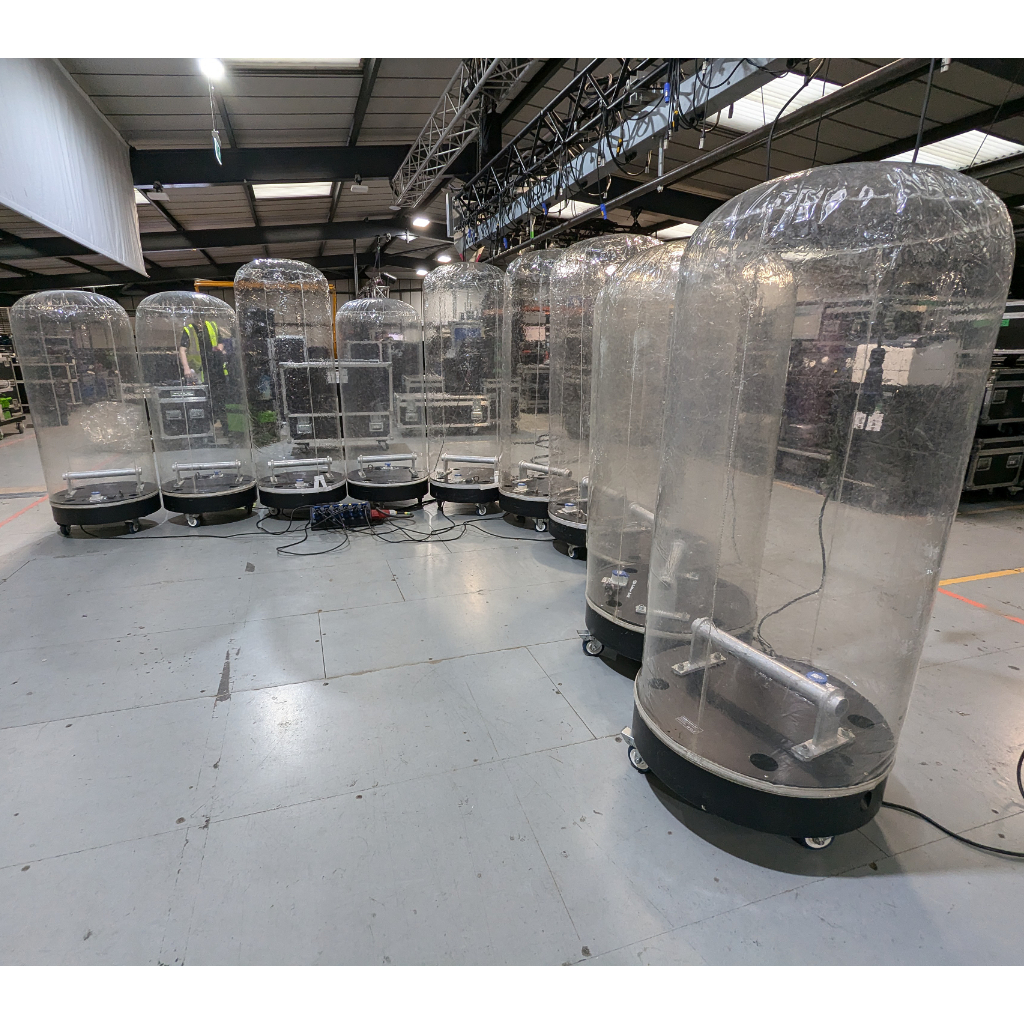 Showtec Outdoor Dome on wheels Package