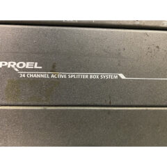 Proel 02*24 channel active splitter box system