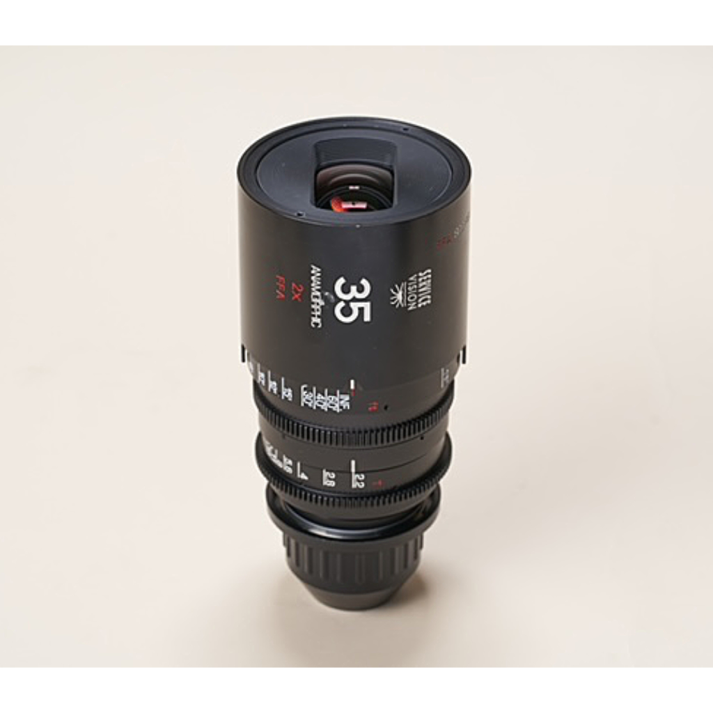 Service Vision Scorpio FF 2x Anamorphic 7 Lens PL Mount Package