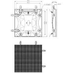 Unilumin 1.6mm 480x480 LED Cabinets Package