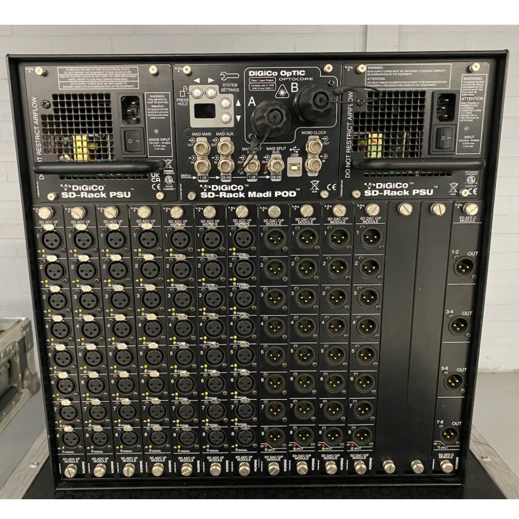 DiGiCo SD5 and SD rack package6