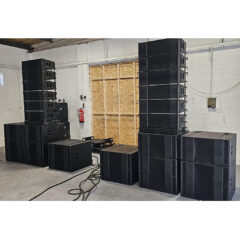 Logic Systems Ethos VA Line Array turnkey Package