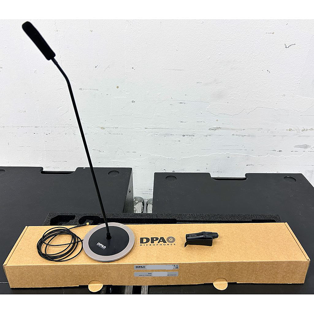 DPA 4098-DC-D-B00-045 - 4098 CORE Supercardioid Tabletop Mic
