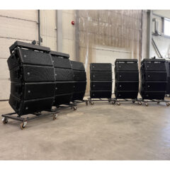 RCF HDL 30-A and SUB 9006-AS Line Array Set