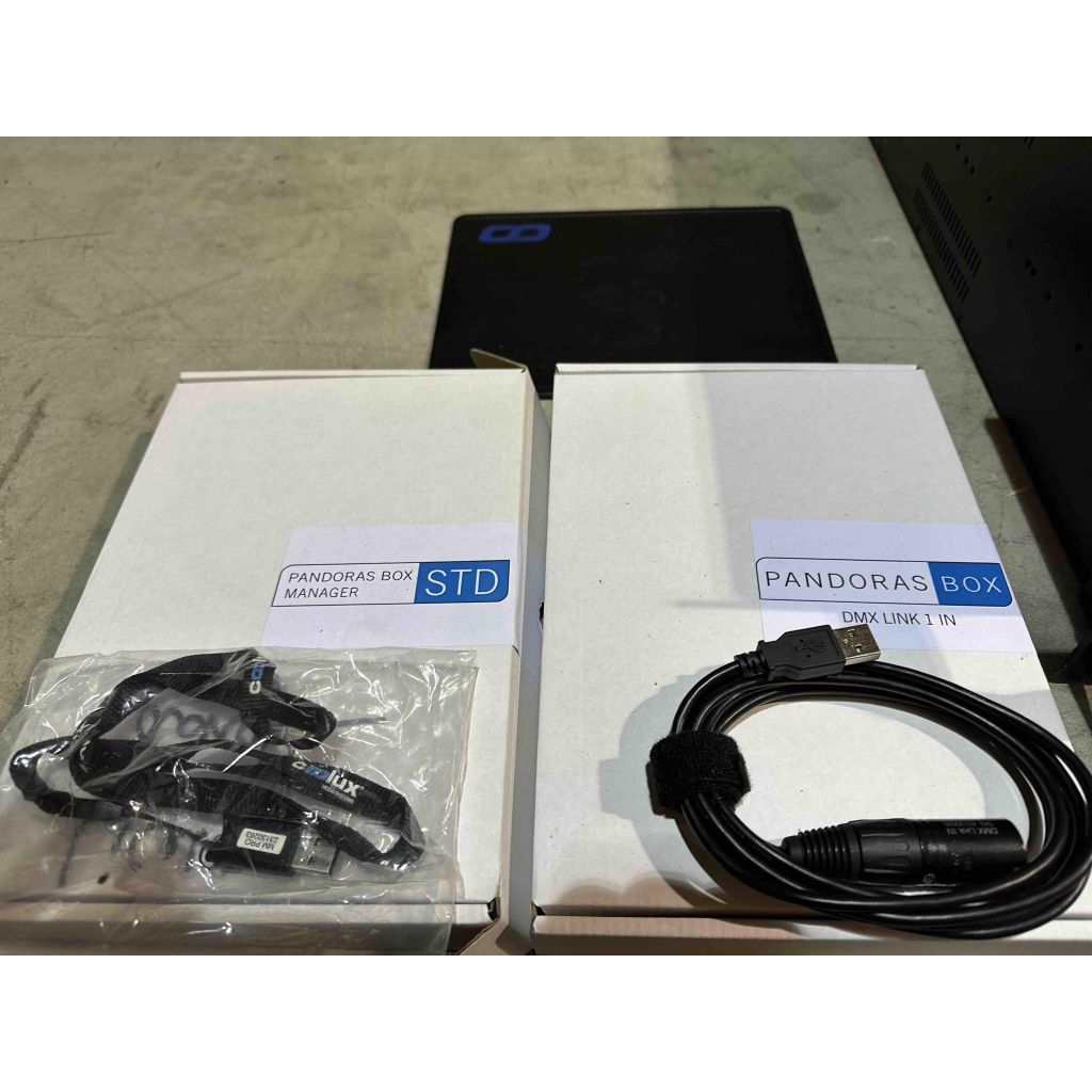 Coolux PandorasBox QuadPlayer, with remotes and HDSDI Inoputs, and DMX In