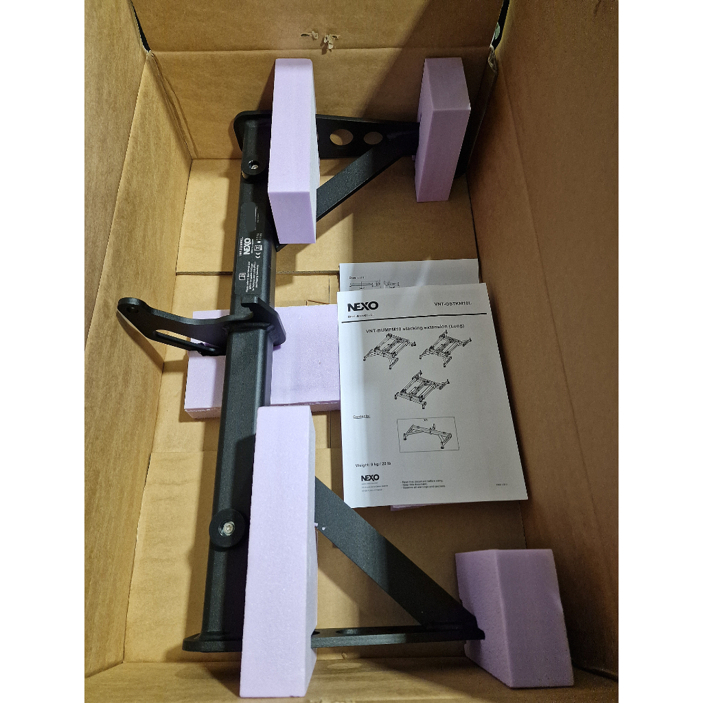 NEXO GEOM10/M12 - MSUB15/18 Bumper Long Stacking Extension