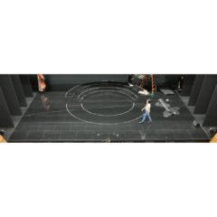 Custom Made Gloss Black Exhibition Floor