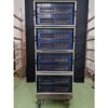 XTA DS800 Active splitter set (2) in Rack complete with Veam patch panel