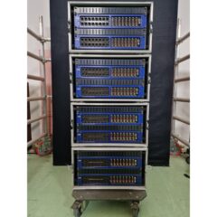 XTA DS800 Active splitter set (2) in Rack complete with Veam patch panel