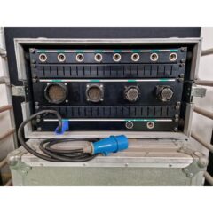 XTA DS800 Active splitter set (2) in Rack complete with Veam patch panel