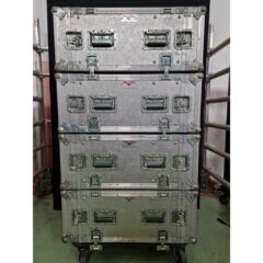 XTA DS800 Active splitter set (2) in Rack complete with Veam patch panel
