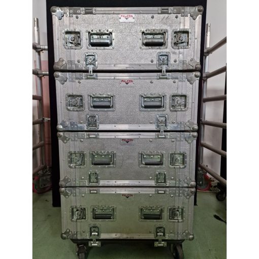 XTA DS800 Active splitter set (2) in Rack complete with Veam patch panel