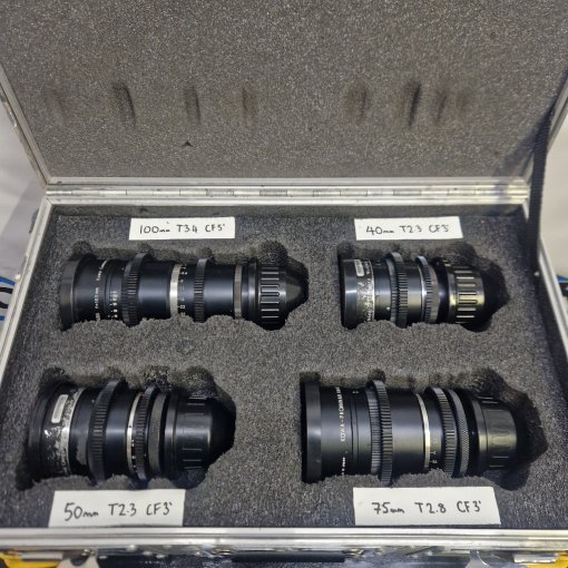 Kowa Prominar Anamorphic 35BS Lens Set 40/50/75/100mm
