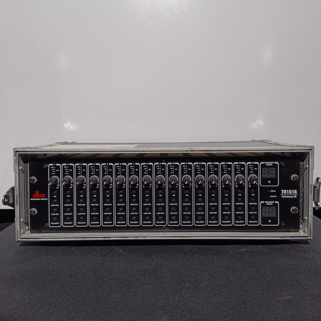 DBX PMC 16 Personal Monitor controller and DBX TR1616 Digital Snake and Audio Distribution Package