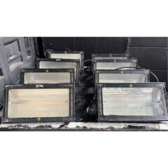 Martin Atomic 3000 DMX lighting fixture set