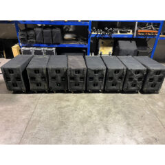 RCF HDL 30 Loudspeaker and SUB 9006-AS