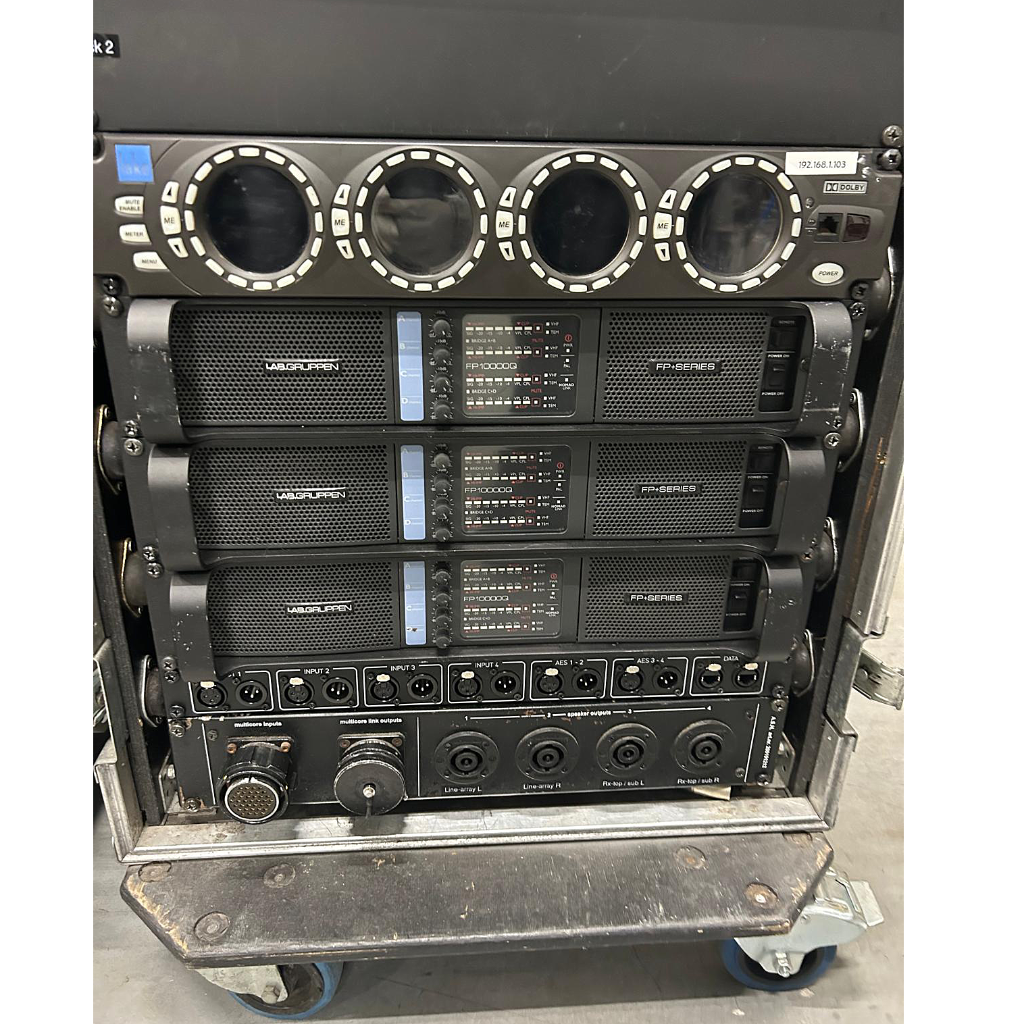 Lab Gruppen-FP10,000Q-SP-&-Dolby-processor-package