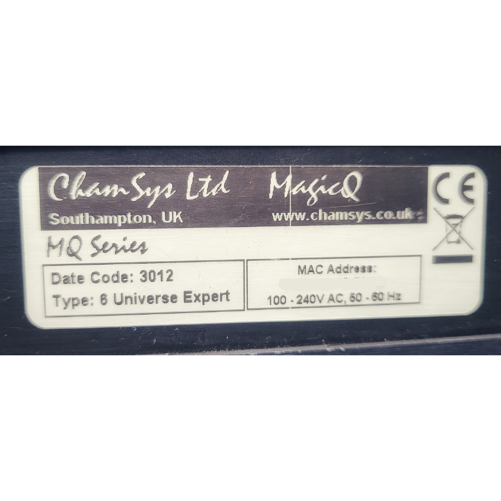 ChamSys MagicQ MQ100 Lighting Console