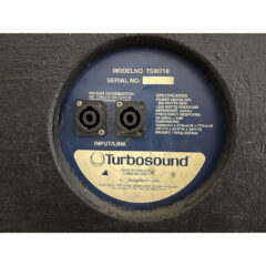 Turbosound TSW-718 Double 18” horn loaded subwoofer