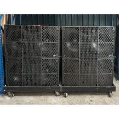 Clair Brothers Line Array and Yamaha PM5D, DSP5D, SB168-ES Package