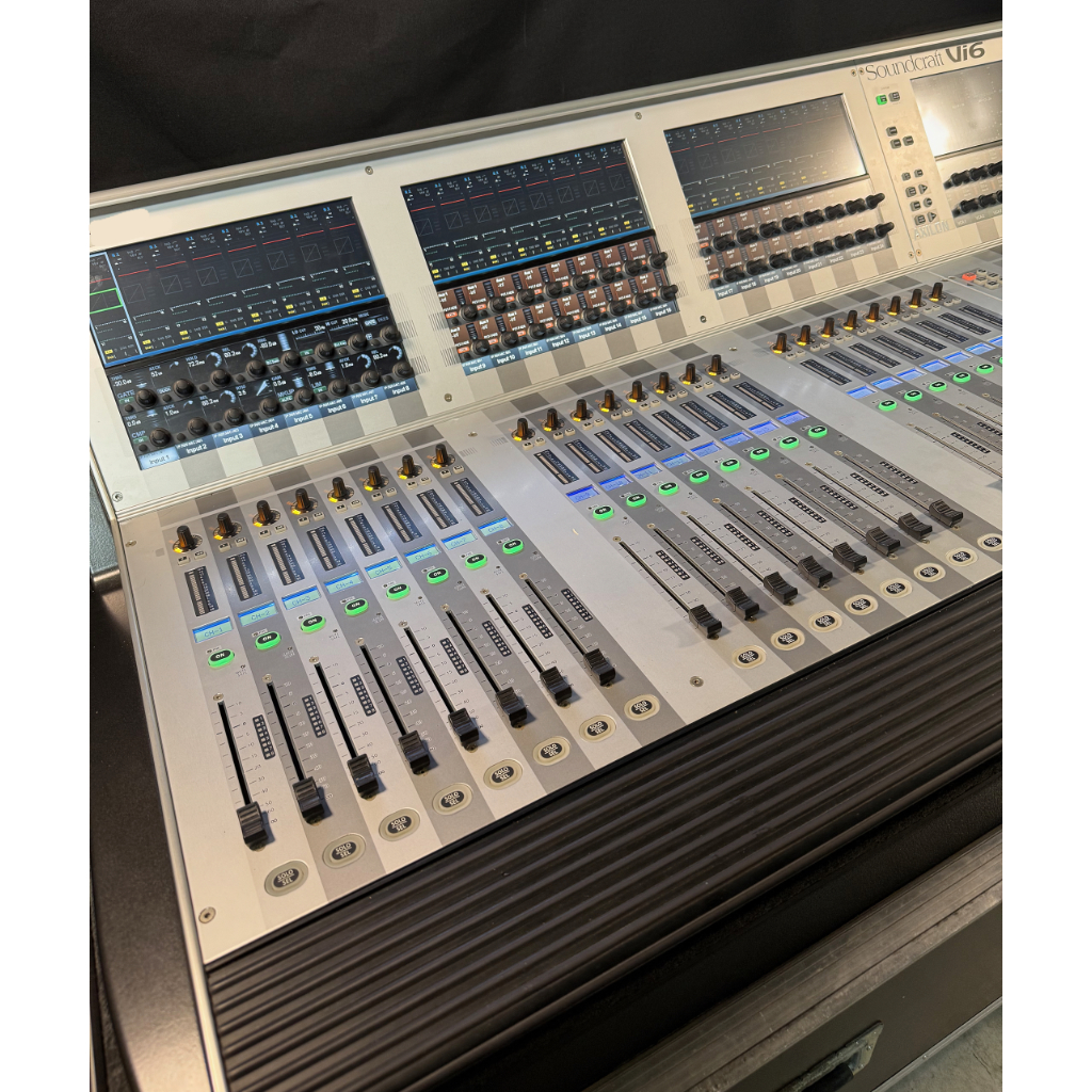 Soundcraft VI6, Local Rack 32/8 and Stage 64/16