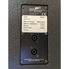 Audio Performance DRL12, and SUB1-amp Package