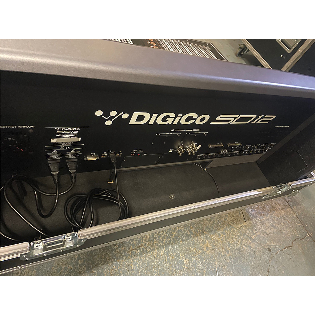 DiGiCo SD12 Digital Mixing Console and D2 Rack Madi Package
