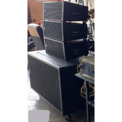 Meyer Sound M'elodie loudspeaker and 700-HP Subwoofer