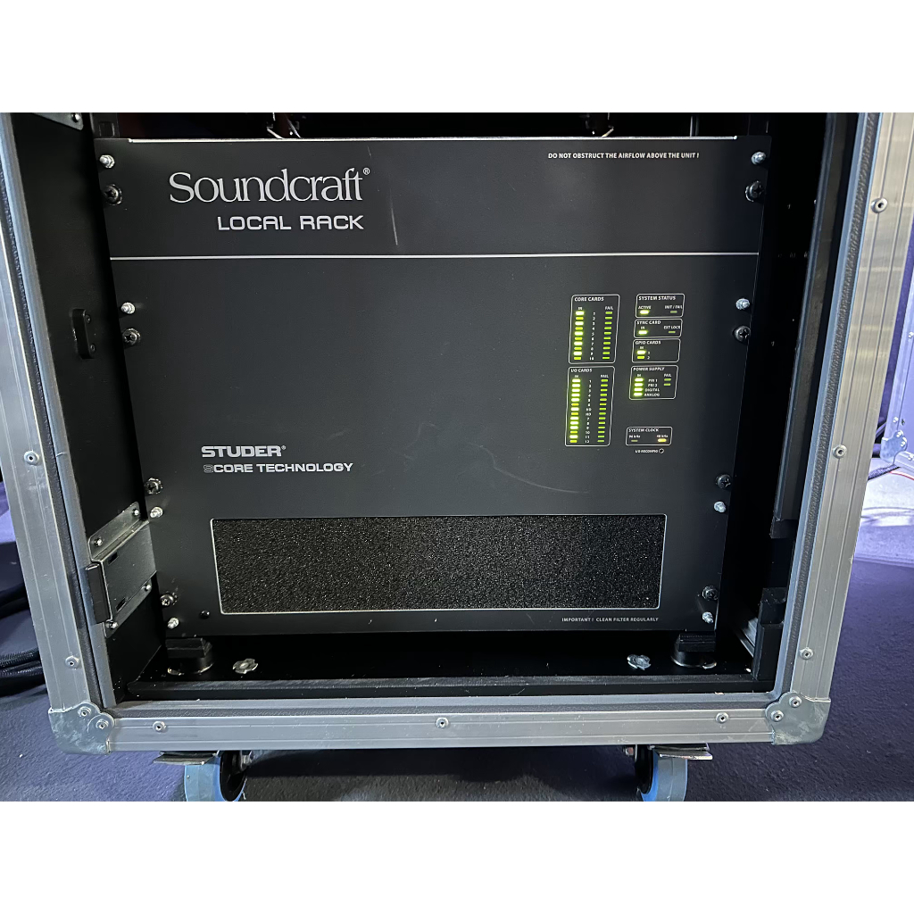 Soundcraft Vi600 with StageRack 64/32