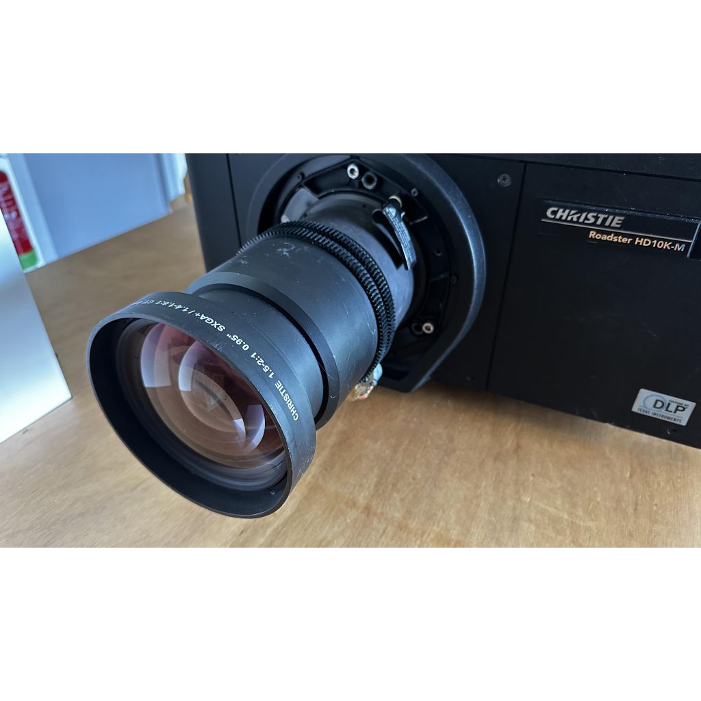 Christie projector lenses, 2 pieces