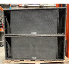 Nexo PS10-R2, RS15, NXAMP4x1-4